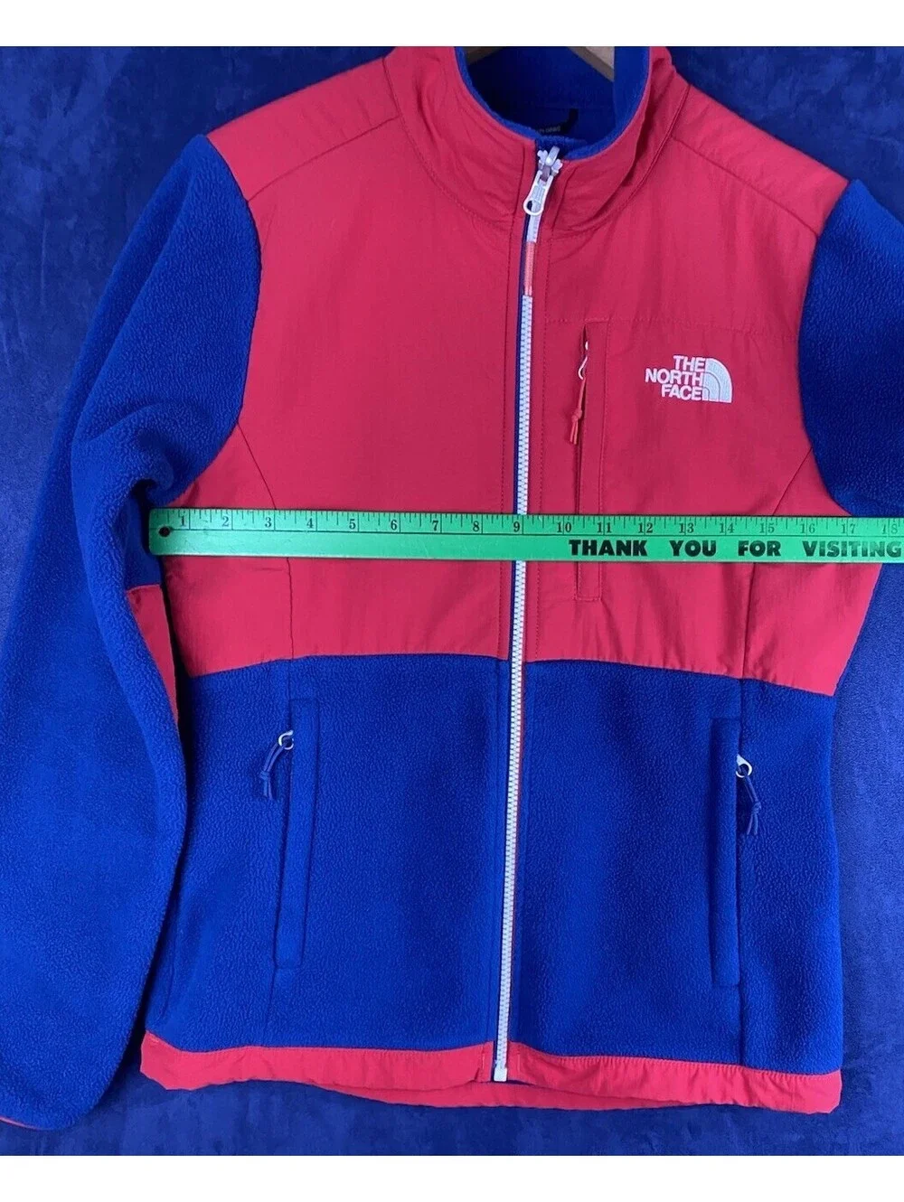 The North Face RU/14 Denali Olympics Fleece Jacket Womens Size XS /S Colorblock